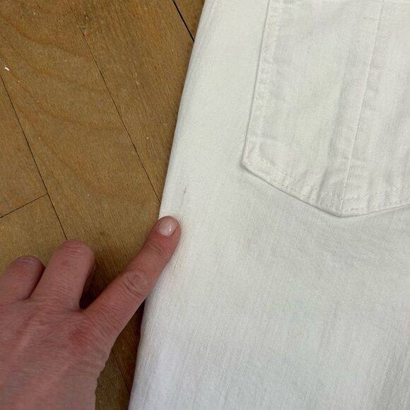 Rag & Bone White Cropped Jeans - Picture 11 of 16